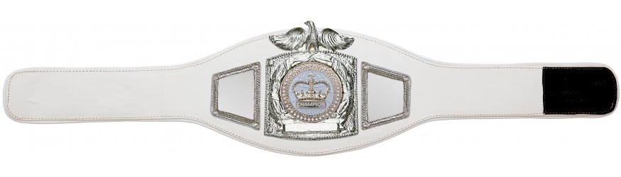 PROEAGLE BLACK CHAMPION CROWN CHAMPIONSHIP BELT - PROEAGLE/S/WHTGEM - AVAILABLE IN 6+ COLOURS